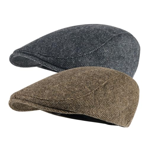 Image of STARANCE Men Wool Newsboy Cap