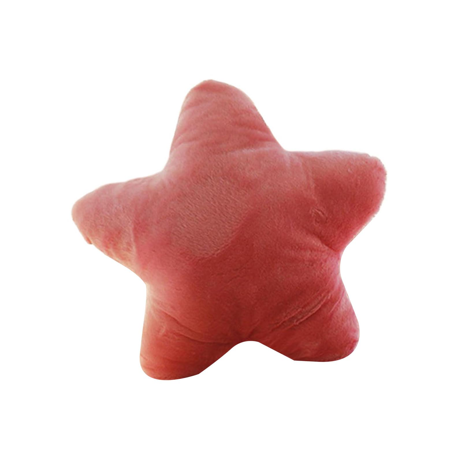 Msioytog Five Pointed Star Pillow Dolls Throw Soft Stuffed Toy Soft Plushies Bedhead Home Sofa Decoration Brithday Christmas Five Pointed Star Throw Pillow