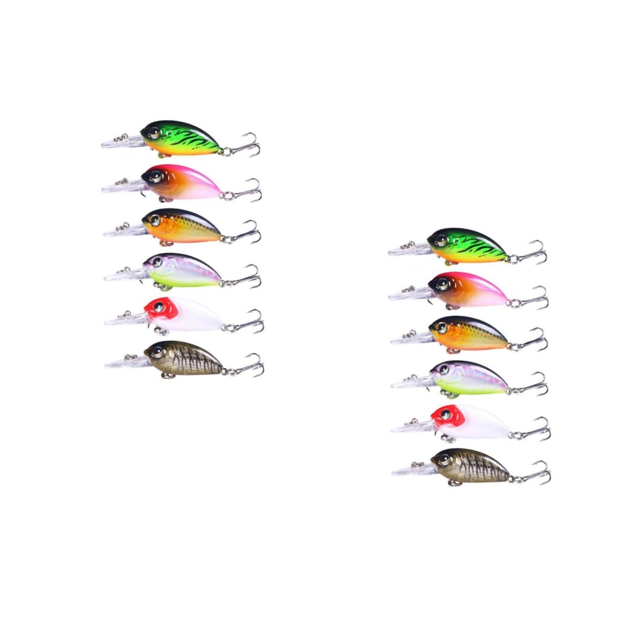 Toyvian Señuelo Cebo Artificial Abordar Kit De Señuelos De Pesca Señuelos Cebos Sonajas Azul Equipo Pececillo Desechos Cebos Coloridos Cebo De Pesca Vistoso Abs