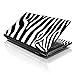 LSS 17 43,94 cm Sticker Skin für Notebook Vinyl mit 41,91 cm 43,18 cm 43,94 cm 46,74 cm 48,26 cm HP Compaq Apple Asus Acer Lenovo Asus Dell (2 Wrist Pad inklusive ) Zebramuster