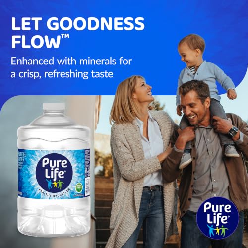 Image of Pure Life, Purified Water, 101.4 Fl Oz, Plastic Bottled Water