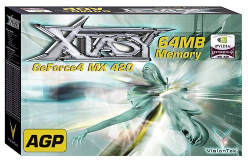 VisionTek Xtasy MX 420 AGP 64 MB VGA NVIDIA GeForce4 Graphics Card-image-35