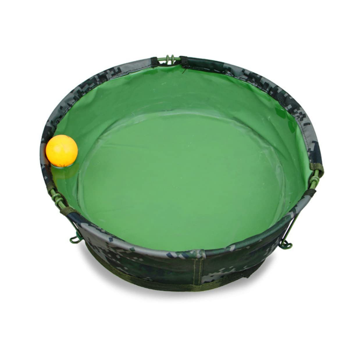 BIUDECO 1PC Outdoor Portable Folding Basin Multifunctional Collapsible Water Container for Camping Hiking Picnics More Lightweight Durable Design for Easy Carrying and Random Color