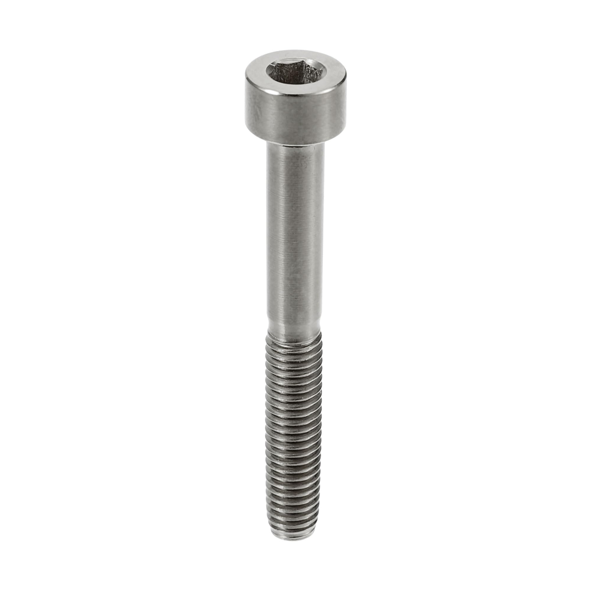 uxcell Titanium Tone Universal M5x40 Bike Bicycle Seatpost Screw Seat Tube Round Head Screw Bike Bicycle Accessory