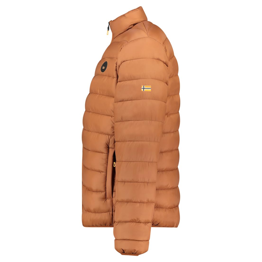 Geographical Norway Amigomap Basic - Piumino sottile leggero e caldo da uomo, giacca trapuntata con cappuccio, ideale per autunno e inverno