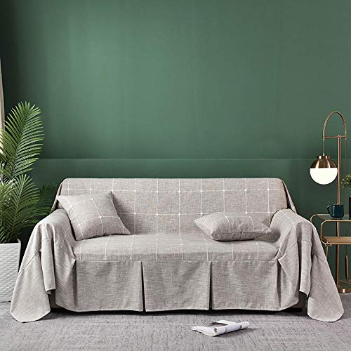 Toalla de algodón y lino protectora para decoración del hogar 2