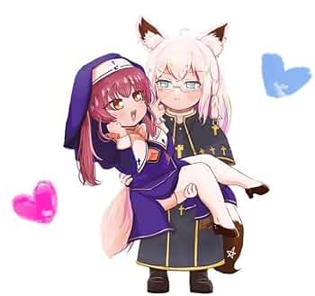 コスプレ　ホロライブ　白上フブキ　神父　シスターマリン　宝鐘マリン　フルセット コスプレ ホロライブ 白上フブキ 神父 シスターマリン 宝鐘