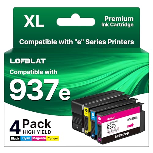 LOFBLAT 937e 937xl évite les pannes d'encre pour vos dossiers administratifs