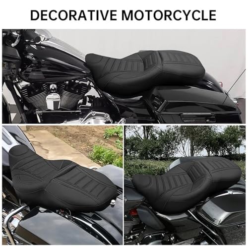 Cojín de asiento para motos compatible con Touring CVO Street Glide 2009-2022 6