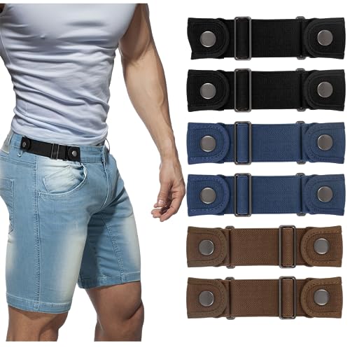 Image of Beltroad No Buckle Belts for Men Women Stretch Sides Belt without Buckle