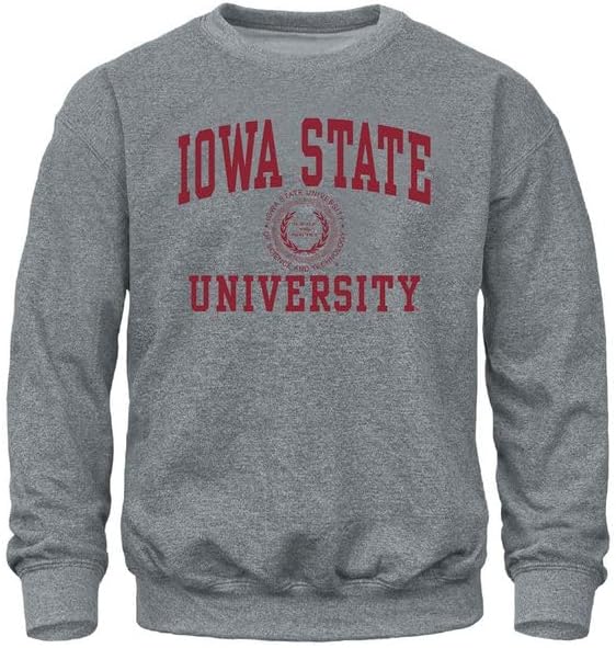 Barnesmith Crewneck Sweatshirt for College, Heritage Logo, Adult Unisex