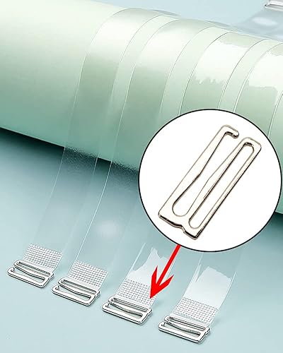 Miniatura 5 de Tupalizy Ganchos de metal para brasier para coser bikini halter tops traje de baño, lencería, traje de baño, diapositivas de ajuste, 60 unidades