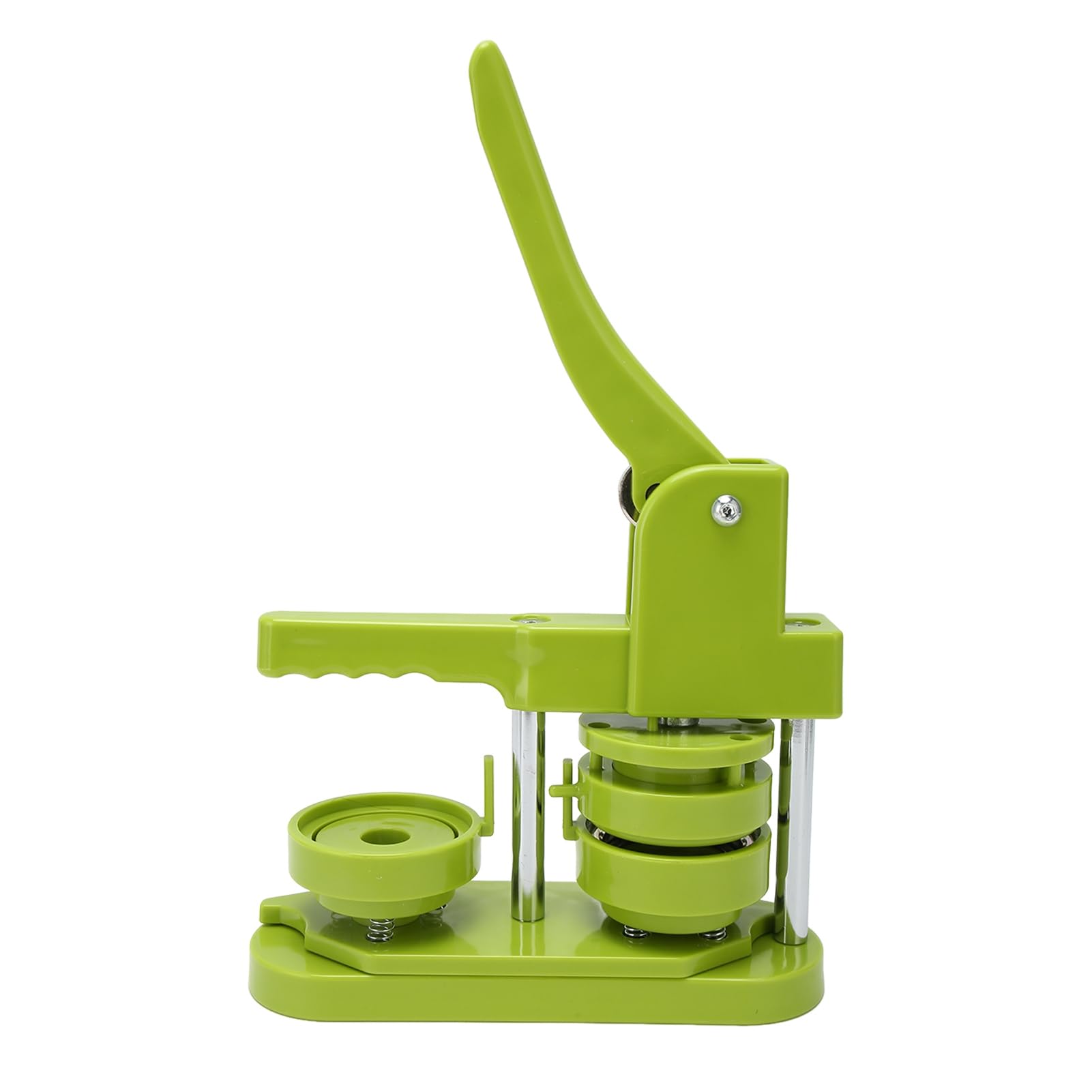 SIXRUN Máquina para Hacer Botones, Prensa de 58 Mm de Alta Resistencia en Plástico con 100 Piezas para Insignias, para Regalos Personalizados, Conferencias, Escuelas