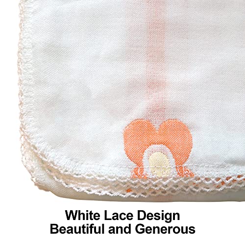 Image of Baby Muslin Bath Towels Super Soft Cotton Receiving Blanket for Baby's Delicate Skin Animal Print Summer Breathable Cotton Baby Bath Towel (Green)