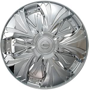 Drive Accessories KTS13-15C 15" Plastic Spinner Wheel Cover, Chrome