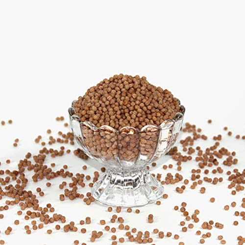 Image of Swiss Naturals Choco Rice Crispies Balls 200g | Crunchy Chocolate Brown Mini Balls (2-3mm) | Cake Decoration, Baking & Dessert Toppings | Ready to Use | Vegetarian
