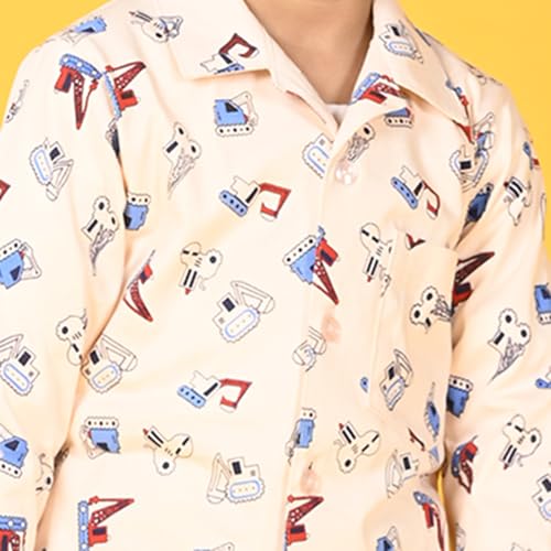 Image of Jam & Sugar Boys Cotton Printed Night Suit Set