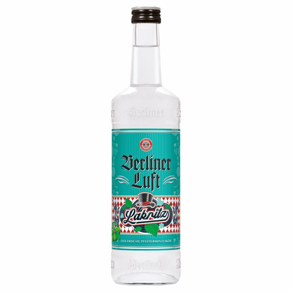 5 Fl. Berliner Luft Mix aus 5 Sorten - 0,7l + GRATIS Samvel Black Vodka 0,5l