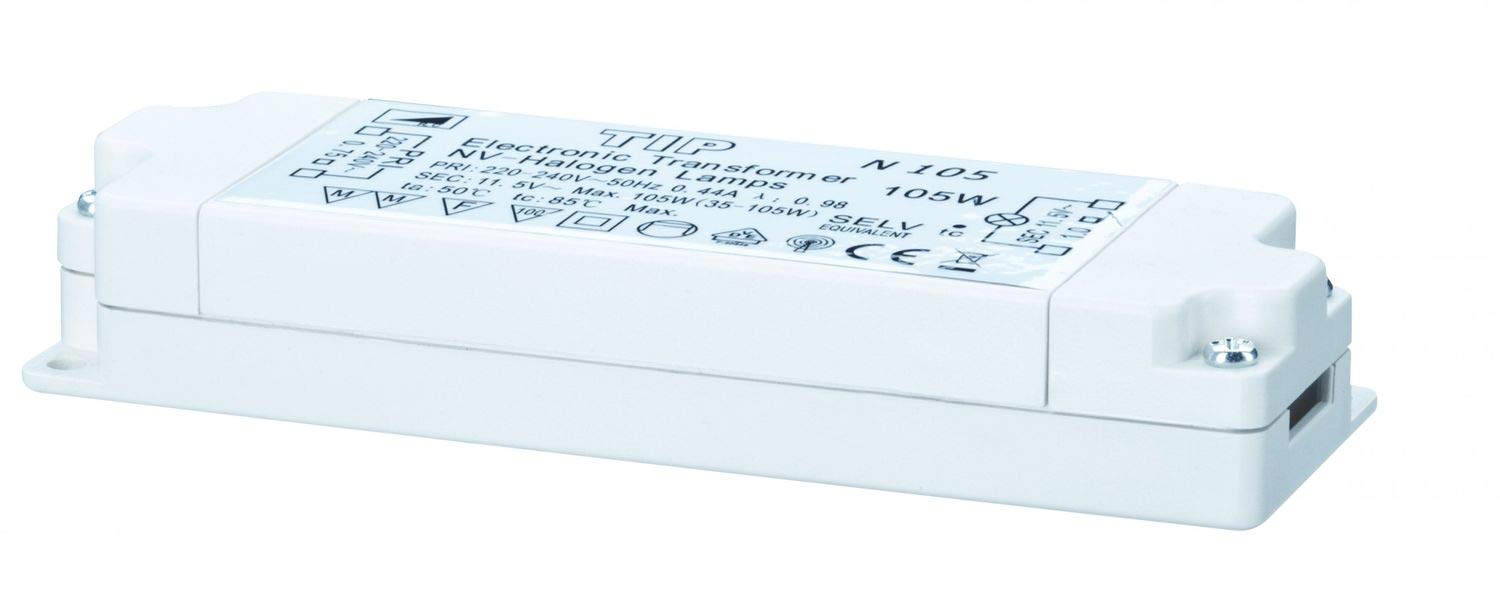Paulmann TIP VDE transformator elektroniczny maks. 35-105 W, 230/12 V 105 VA biały