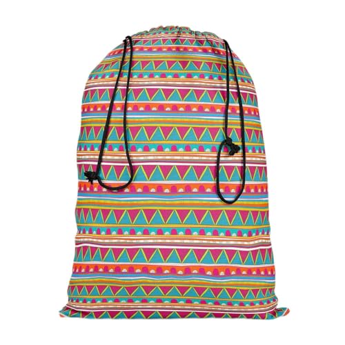 Image of ArtzFolio Tribal Art D5 | Reusable Sack Bag | Bag for Gym, Storage, Vegetable & Travel