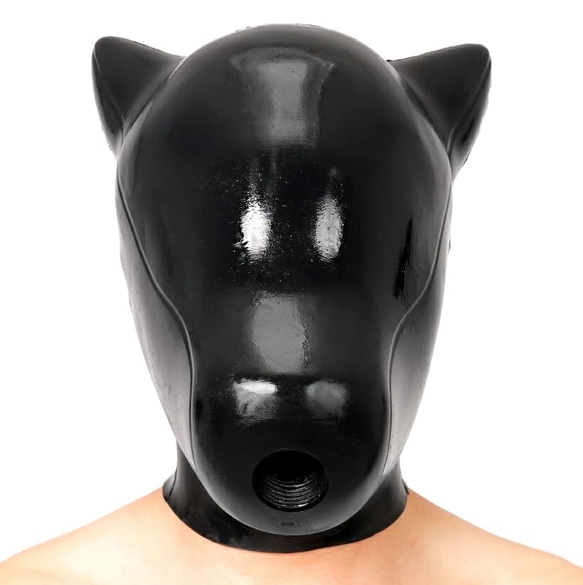 FURRJOI シャークマスク シリコン製 Amazon.co.jp: Silicone Black Ido Dog Drone シリコン製マスク