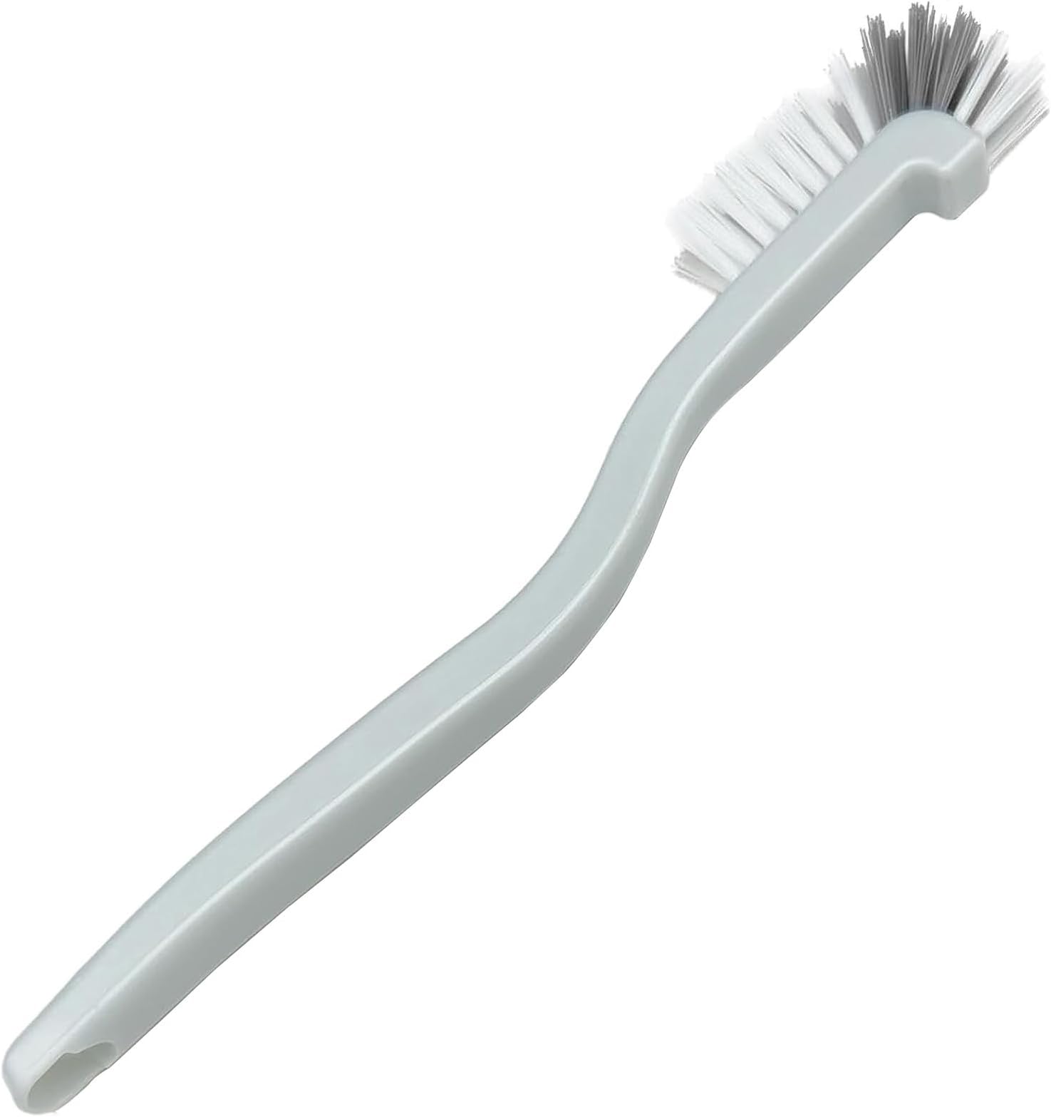 Kitchen Scrub Brush, Right Angle Cleaning Brush for Sink Household Dish Pot Pan Edge Corners, Stiff Brushes for Small Spaces Grout Tile Lines Deep Cleaning with Stiff Bristles