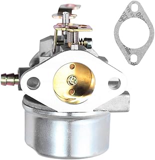 Anxingo 640052 Carburetor for Tecumseh 640349 640052 640054 640058 640058A HMSK80 HMSK85 HMSK90 HMSK100 HSMK110 LH318A LH358SA 8HP 9HP 10HP Snowblower Generator Carb with Gasket