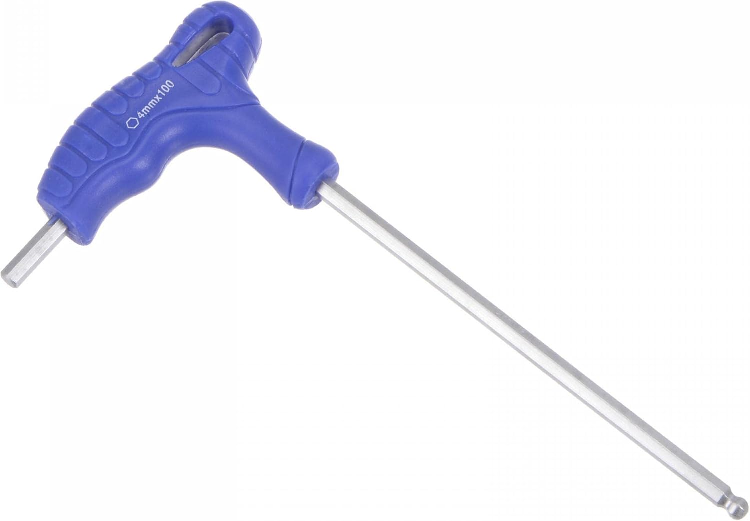 uxcell 4mm Ball End Hex Key T-Handle Wrench Spanner, Metric CR-V Steel