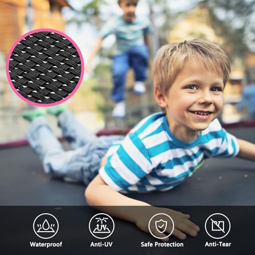 Image of SKOK Trampoline for Kids,400LBS Outdoor Trampoline with Net-ASTM Approved Trampoline for Children and Adults