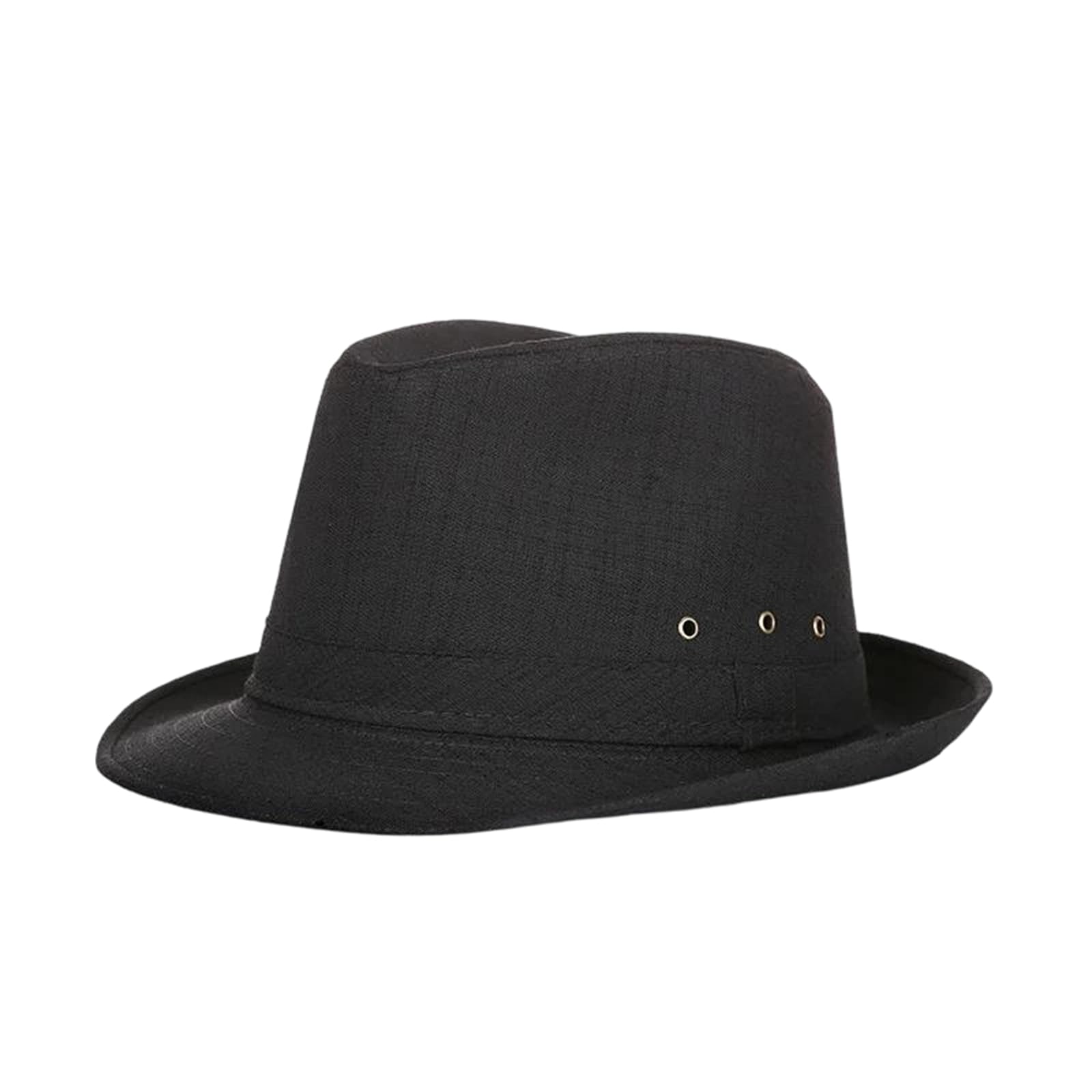 EYRMQWJPC Wide Brim Sun Hat, Unisex Straw Fedora Hat Wide Brim Breathable Sun Protection Cap Multicolor Multiple Sizes 06,M