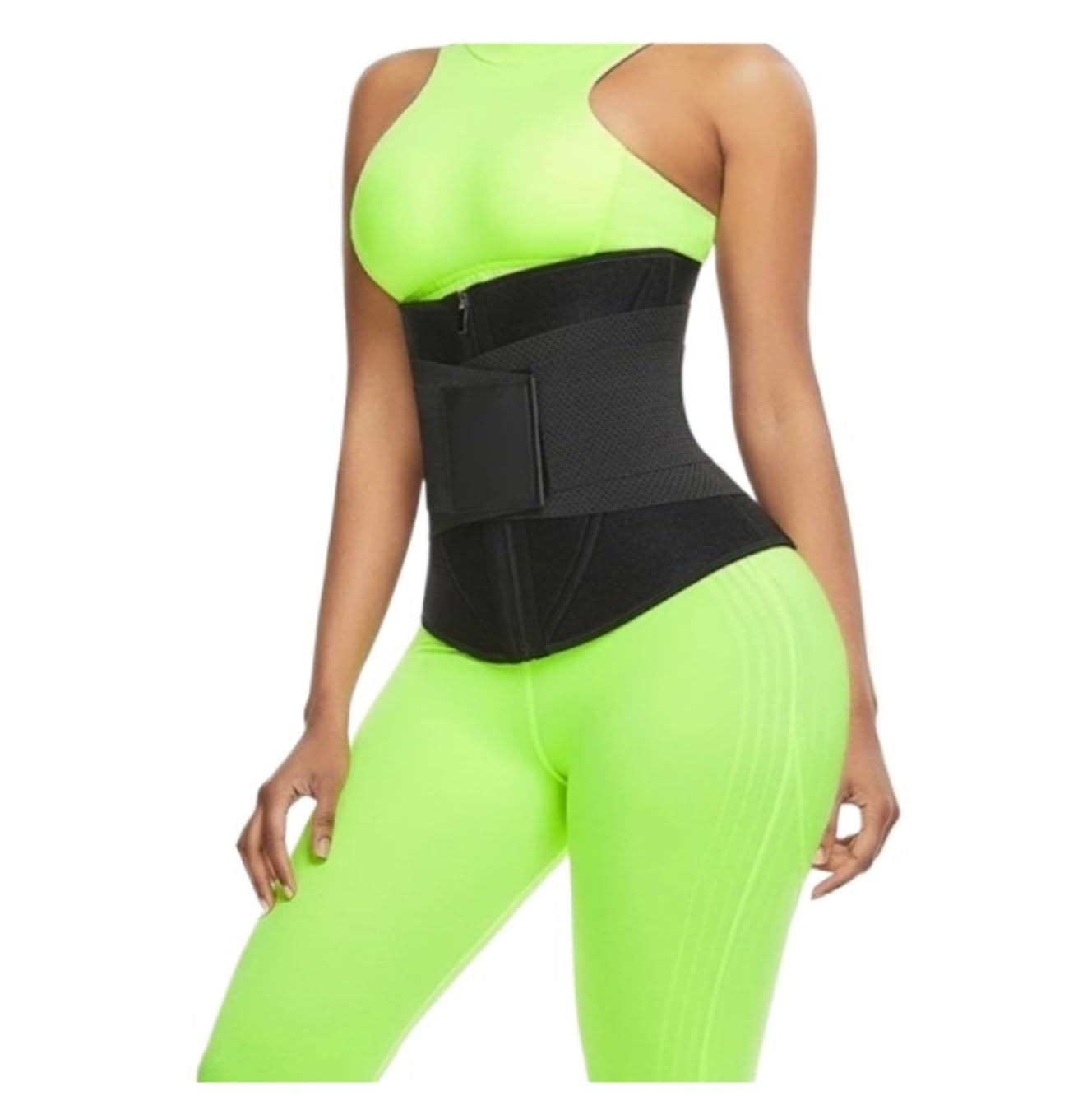 Faja Lumbar Faja Moldeadora De Cintura, Faja Para Entrenamiento, Banda Para El Vientre, Cinturón De Control De Abdomen, Faja Reductora, Sauna, Moldeadora De Cuerpo Adelgazante Para El Sudor Cinturón A