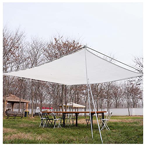Sonakia Filet D'ombrage Blanc,Tissu D'ombrage Protection UV 85%,Filet D'ombrage Serre avec Œillets,Voile D'ombrage Rectangulaire Extérieure,pour Pergola,Balcon,Housse De Voiture,1x5m(3 * 16ft) Cover