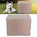 YuShaTra Dog Kennel Cover AntiMosquito Oxford Dog Cage Cover, Pet Crate Cover with Storage Bag, Sunproof Outdoor Pet Supplies for All Seasons, Durable 210D Oxford Cloth (L:42inches)