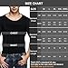 Odoland Men's Body Shaper Slimming Shirt Tummy Vest Thermal Compression Base Layer Slim Muscle Short Sleeve Shapewear, White L