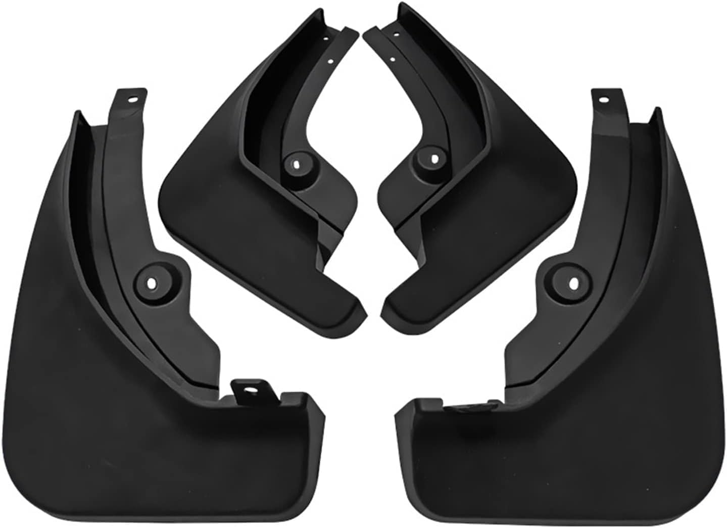 HGYNBCP Car Mud Flaps Splash Guards for Peugeot 3008 3008GT MK2 2017 2018 2019, Splash Guard Front Rear Mudguard with Fixing Screws.