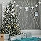 50 Stück Glitzer Sternausschnitte, 15,3cm Weihnachten Deko Sterne Glitzer Papierausschnitte in Sternform für Schwarzes Brett Klassenzimmer Wand Partybedarf (Silber)