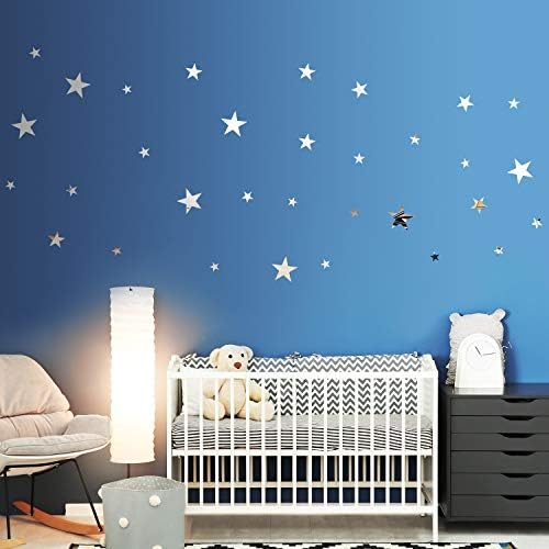 32 Pieces Removable Acrylic Setting Wall Sticker Decal for Home Living Room Bedroom Decor (Round Circle, 32 Pieces)