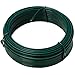 NIEDERBERG METALL rouleau de Fil Métallique enduit de PVC 25 m de long métal revêtu de plastique Ø2mm | Vert