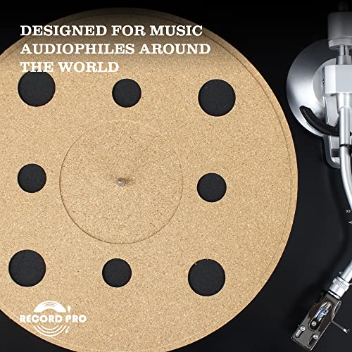 Vinyl Slipmat - Cork&Eva Turntable Slipmat For Better Sound Support On Vinyl Lp Record Player - Slip Mat #TOP3