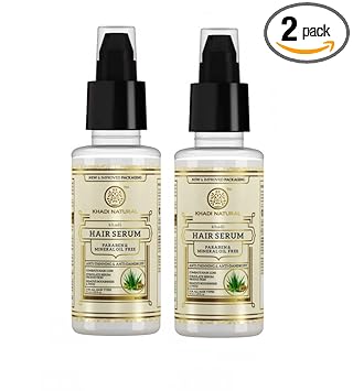 Khadi Herbal Hair Serum For Silky and Smooth Hair, 50ml (Pack of 2)