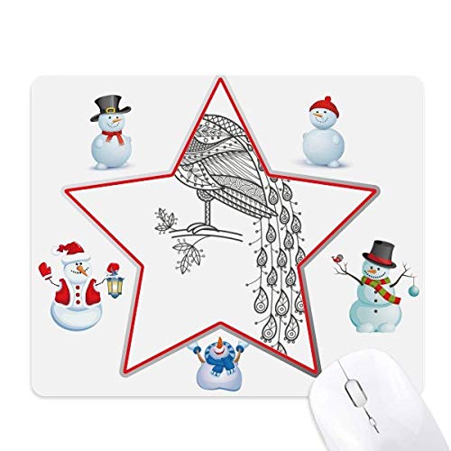 Tapis de souris bonhomme de neige de Noël cadeau original et utile