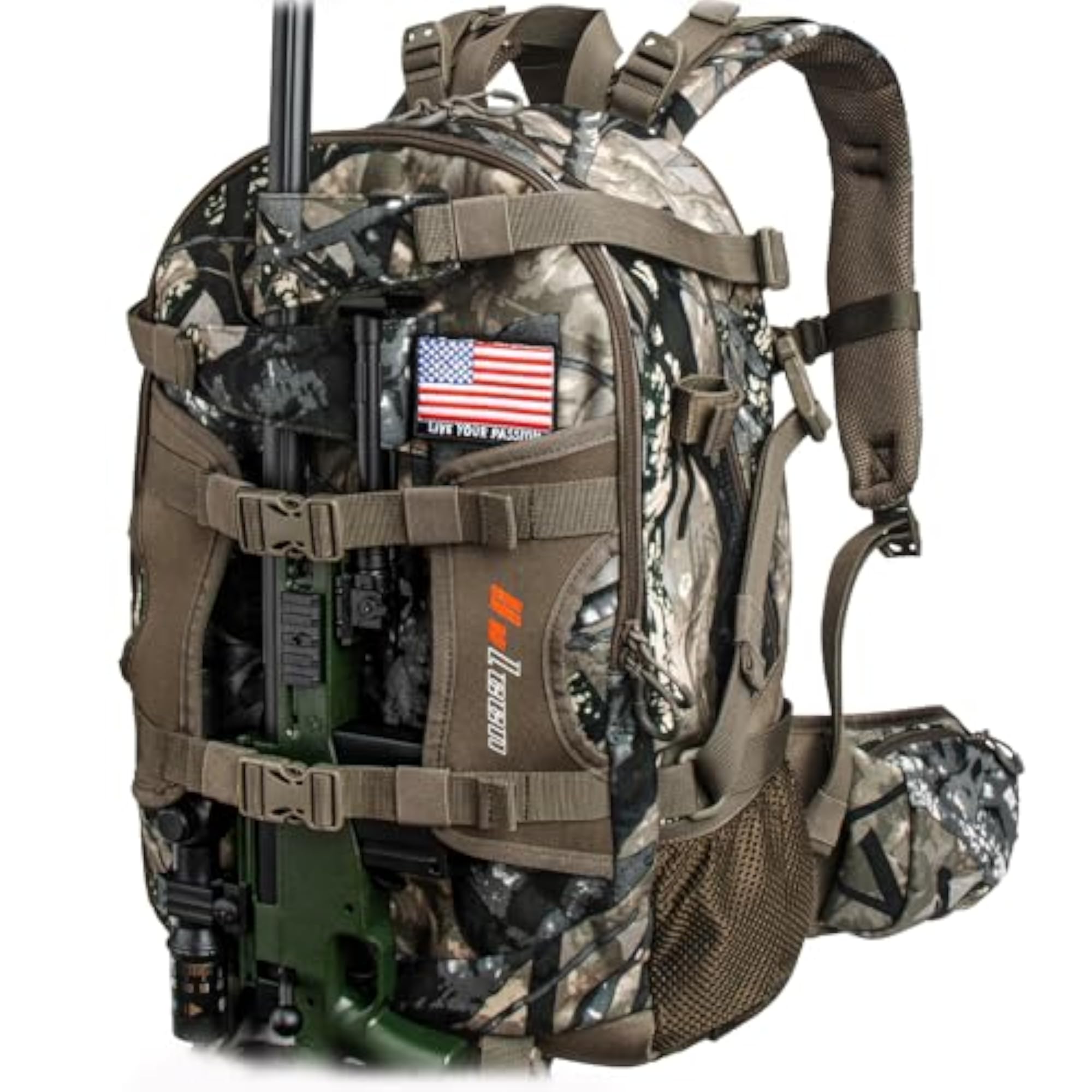 Waterproof Camo Hunting Backpack, Durable Design