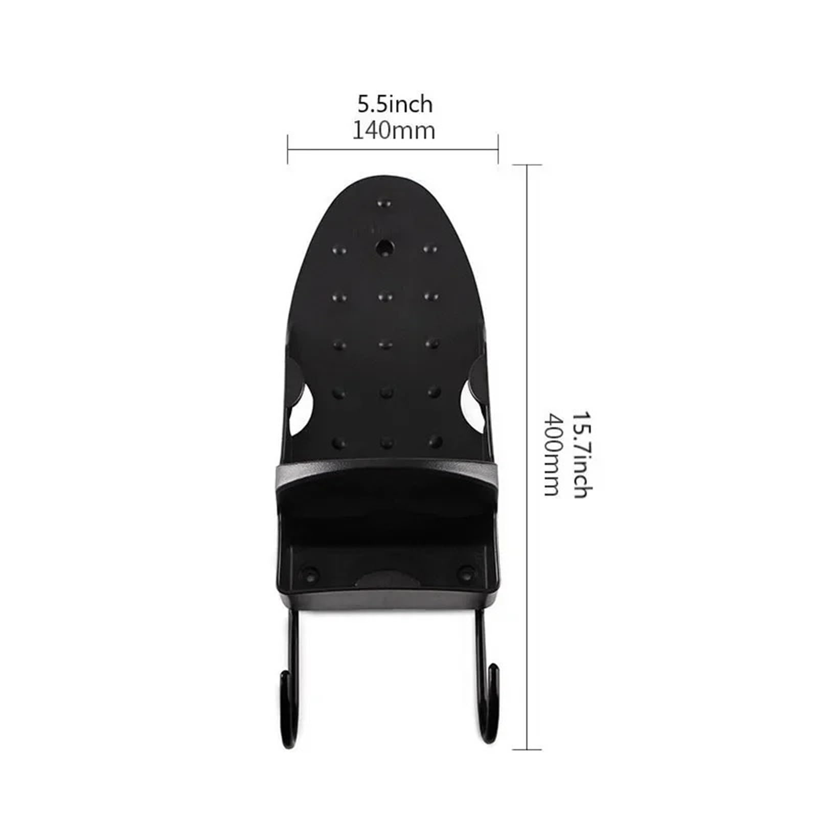 Supporto per ASSE da Stiro Supporto for ASSE da Stiro Montato a Parete Supporto for la casa Gancio for Appendere Forniture for la conservazione della casa(Black)