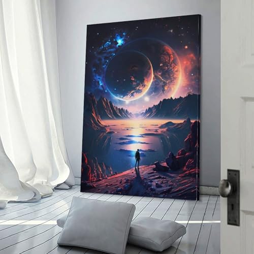 Tableau personnalisé mariage et anniversaire idée cadeau Stars Voyager