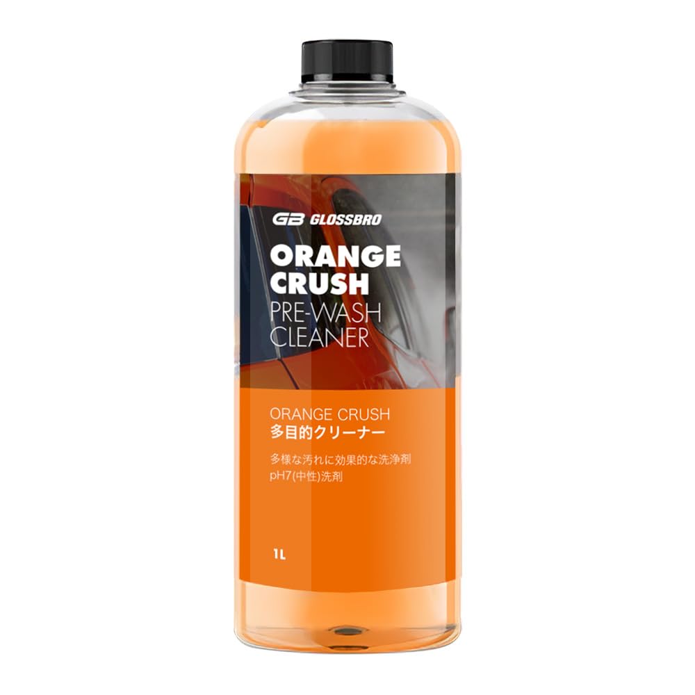 新品 カー・ウォッシュ Amazon.co.jp: GLOSSBRO オレンジクラッシュ プレウォッシュ