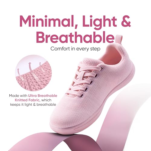 Image of Frido Cloud Comfort Walking Shoes for Women | Zero-Drop Barefoot Design with Wide Toe Box | Lightweight Breathable Comfort Shoes | Natural Foot Movement | Available in Slip-On & Lace-Up Styles