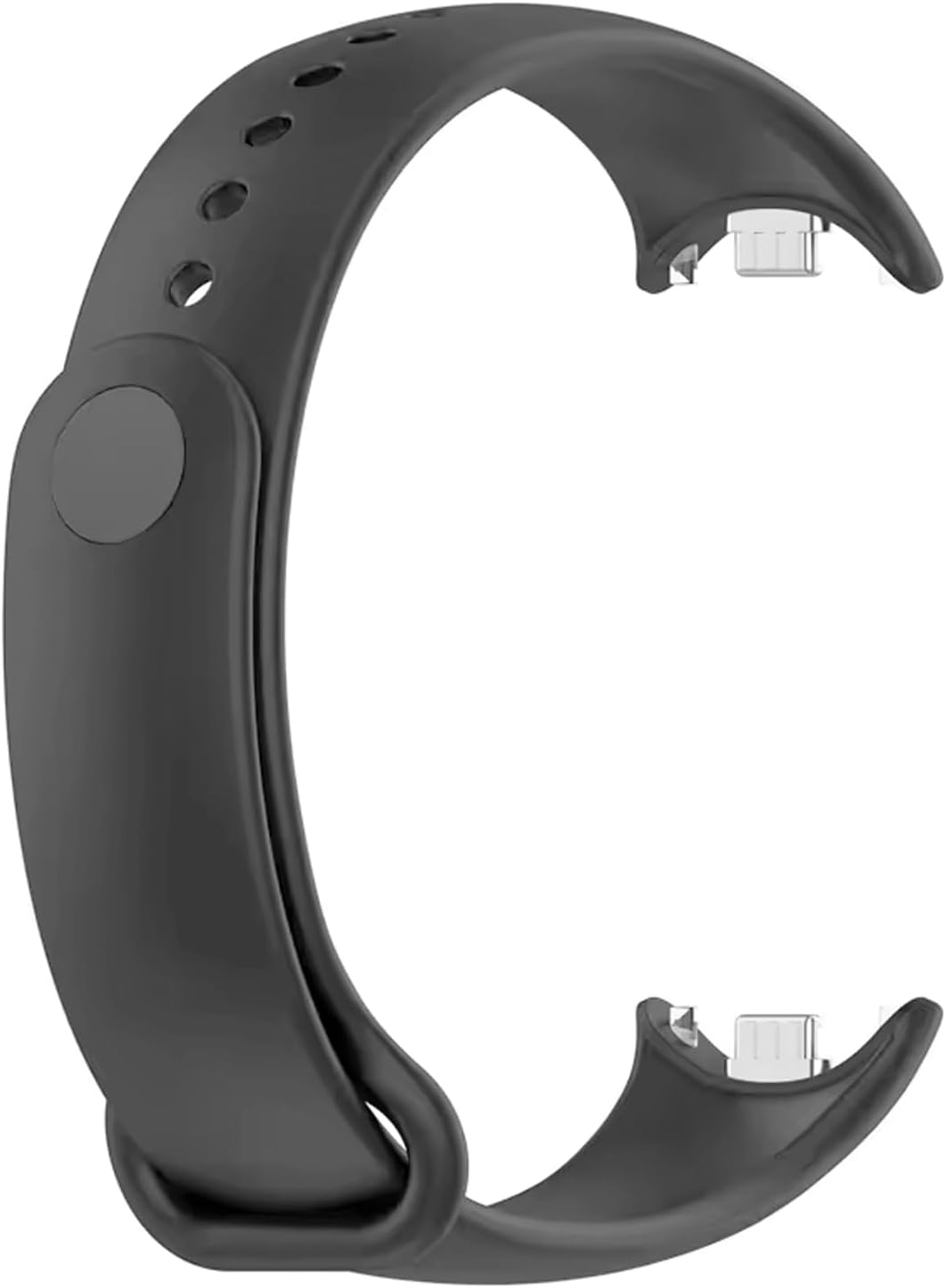 Silicone Smartwatch Strap | Fit Series 8 9 10 Fitness Tracker | Adjustable Replacement Watch Band