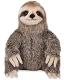 Bearington Simon Plush Three Toed Sloth Stuffed Animal, 10 inches