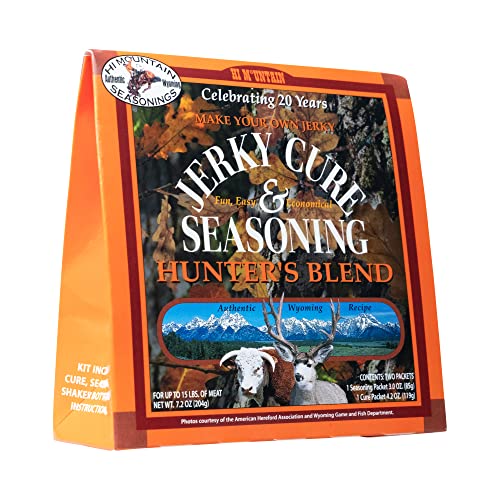 Hi Mountain Jerky Seasoning and Cure Kit | HUNTERS BLEND | Beef Jerky Seasoning | Perfect for Beef,...