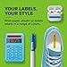 DYMO LetraTag 200B Bluetooth Compact Label Maker, Value Pack, Wireless Connection to iOS and Android, Includes 3 Assorted Label Tapes